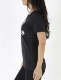 T-shirt manica corta sportiva Adidas - black - 3