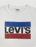 T-shirt manica corta Levi's - bianco - 1