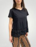 Maglia manica corta Seventy - nero - 0