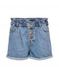 Pantalone corto Only - blu denim - 4