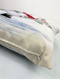 Cuscino Vingi - azzurro beige - 1