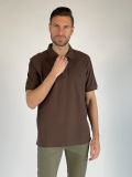 Polo manica corta Fynch-hatton - cioccolato - 0