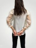 Camicia manica lunga Sandro Ferrone - bianco - 3