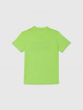 T-shirt manica corta Diesel - verde fluo - 2