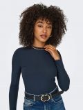 Maglia manica lunga Only - blu scuro - 3