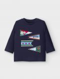 T-shirt manica lunga Mayoral - azzurro - 0
