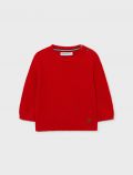 Pullover manica lunga Mayoral - rosso - 0
