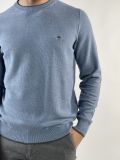 Maglia manica lunga casual Fynch-hatton - azzurro - 2