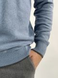 Maglia manica lunga casual Fynch-hatton - azzurro - 4
