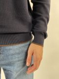 Maglia manica lunga casual Fynch-hatton - navy - 3