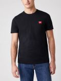 T-shirt manica corta Wrangler - black - 0