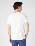 T-shirt manica corta Wrangler - white - 4