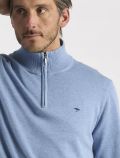 Lupetto zip Fynch-hatton - celeste - 1