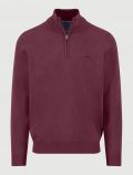 Lupetto zip Fynch-hatton - borgogna - 0