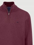 Lupetto zip Fynch-hatton - borgogna - 1