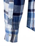 Camicia manica lunga casual Fynch-hatton - azzurro - 2