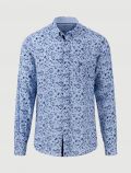 Camicia manica lunga casual Fynch-hatton - azzurro - 0