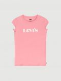 T-shirt manica corta Levi's - rosa - 0