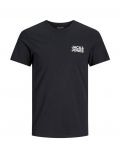 T-shirt manica corta Jack & Jones - black - 4