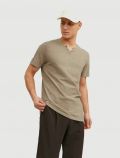 T-shirt manica corta Jack & Jones - beige - 0