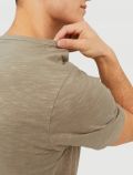 T-shirt manica corta Jack & Jones - beige - 1