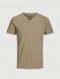 T-shirt manica corta Jack & Jones - beige - 4