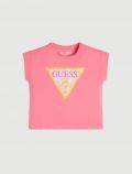T-shirt manica corta Guess - pink - 0