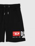 Pantalone corto sportivo Diesel - nero - 1