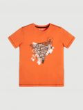 T-shirt manica corta Guess - orange - 0