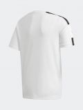 T-shirt manica corta sportiva Adidas - white - 4