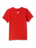 T-shirt manica corta sportiva Adidas - red - 3