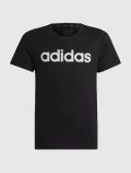 T-shirt manica corta sportiva Adidas - nero - 0