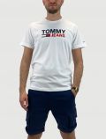 T-shirt manica corta Tommy Jeans - white - 0