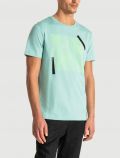 T-shirt manica corta - acqua marina - 0