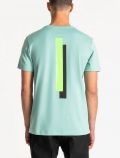 T-shirt manica corta - acqua marina - 1