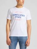 T-shirt manica corta Lee - white - 0