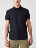 Camicia manica corta casual Wrangler - black - 0