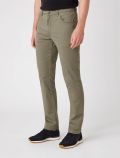 Pantalone casual 5 tasche - olive - 0
