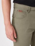 Pantalone casual 5 tasche - olive - 1