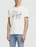 T-shirt manica corta - cloud dancer - 0