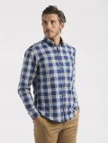 Camicia manica lunga casual Fynch-hatton - blu - 0