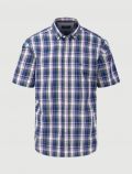 Camicia manica corta casual Fynch-hatton - blu lilla - 0