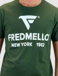 T-shirt manica corta Fred Mello - foresta - 1
