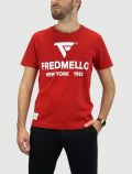 T-shirt manica corta Fred Mello - red - 0