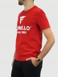 T-shirt manica corta Fred Mello - red - 1