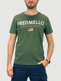 T-shirt manica corta Fred Mello - foresta - 0