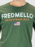 T-shirt manica corta Fred Mello - foresta - 1