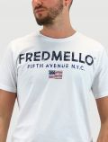 T-shirt manica corta Fred Mello - white - 1