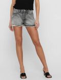 Pantalone corto Only - grey denim - 1