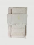 Completo asciugamani - farina - 0